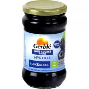 Confiture myrtille 320g - GERBLE