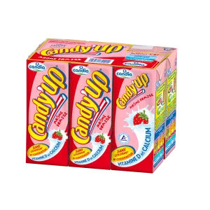 Boisson lactée goût fraise 6x20cl - CANDY UP