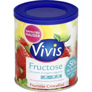 Fructose sucre d'origine végétale, 500g - VIVIS
