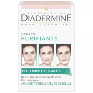 Strips Purifiants Peaux Normales à Peaux Mixtes, x6, 2cl - DIADERMINE