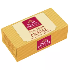 Authentieke Amber Vaste Zeep 125G - MONT ST MICHEL