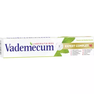 معجون أسنان كومبليت اكسبيرت 10 نعناع 75 مل -  VADEMECUM