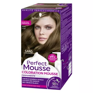 Coloration Permanente 700 Blond Foncé  - SCHWARZKOPF PERFECT MOUSSE