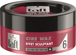 Cire Coiffante Wax Effet Sculptant 75ml - TAFT