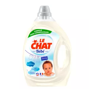 Lessive liquide bébé hypoallergénique 2;2l - LE CHAT