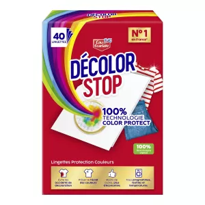 Lingettes Protection Couleurs x40 - DECOLOR STOP