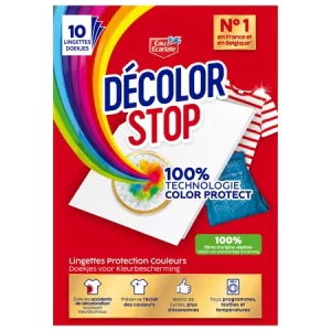 Lingettes protections couleurs x10 - DECOLOR STOP