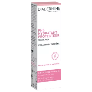 Soin de Jour Hydratant PH5 Peaux Sèches et Sensibles, 50ml - DIADERMINE
