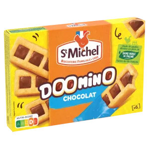 Gâteaux Doomino Chocolat X6 180g - St Michel