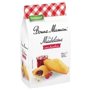Madeleine Fourrée Framboise 300g - BONNE MAMAN