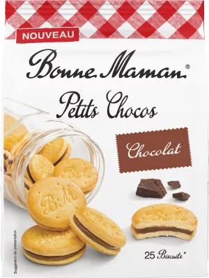 Chocos Choco Chocolate Cookies 250g - BONNE MAMAN
