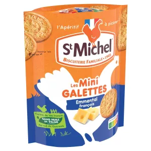Mini galette emmental 100g - ST MICHEL