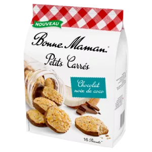 200g Bm Petits Carres Coco - BONNE MAMAN