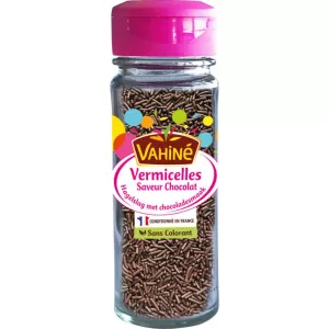 चॉकलेट फ्लेवर वर्मिसेली 65 g - VAHINÉ