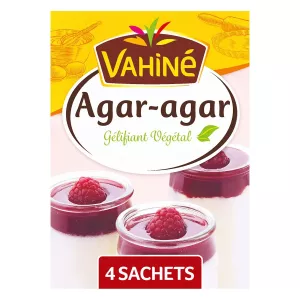 अगर-अगर वेजिटेबल जेलिंग एजेंट 4 सैशे 8 g - VAHINÉ