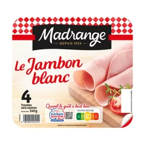 140g Jambon Blanc 4t Madrange