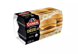 Cheese Burger Charal 145 G X 4