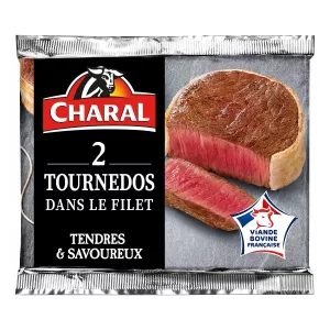 Tournedos dans le filet 2-280g - CHARAL