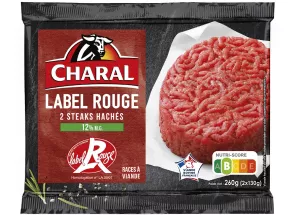 Steaks Hachés Label Rouge 130G- CHARAL