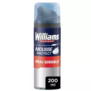 Mousse à raser peau sensible 200ml - WILLIAMS