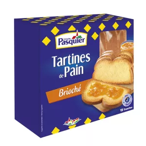 Tartines De Pain Brioché 210g - BRIOCHE PASQUIER