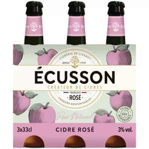 Delicate Rosé Cider 33cl -  ECUSSON