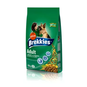 Croquettes pour chiens multicroc bœuf 10 kg - BREKKIES
