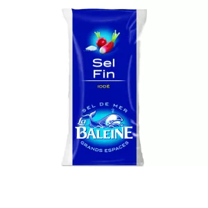 Chumvi ya Bahari ya Iodized 500 g - LA BALEINE