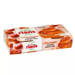 Caramelo Cremoso de Manteiga Salgada, 2x90g - RIANS