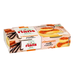 L’onctueux Vanille Spéculos 2x90g - RIANS