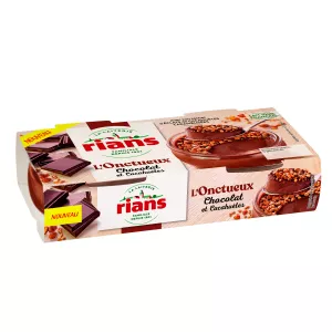 मलाईदार चॉकलेट और मूंगफली, 2x90 ग्राम - RIANS