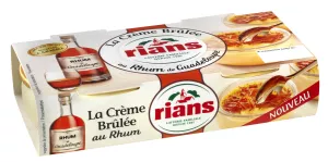 Cr.brulee Rhum Guadeloupe 2x10