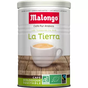 Café pur arabica La Tierra BIO 250g - MALONGO
