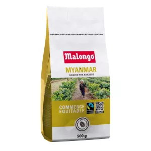 纯阿拉比卡咖啡豆 500g -malongo