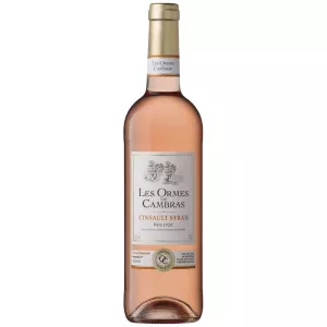 Vin rosé Cinsault Syrah Pays d'Oc 75cl - LES ORMES DE CAMBRAS