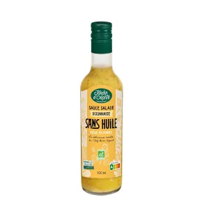 Sauce Salade Dijonnaise Sans huile bio 500ml - Le Jardin D'Orante