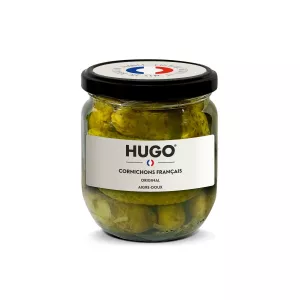 Cornichon Français Aigre Doux, 210g -  HUGO