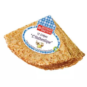 Crêpe L'Authentique X12 370g - Paysan Breton