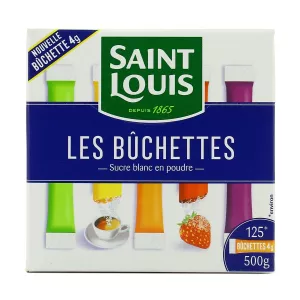 Bûchettes de sucre en poudre x125 500g - SAINT LOUIS