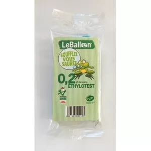 Ethylotest Chimique Jetable Nf 0,2 G - Le Ballon