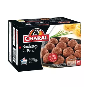 كرات اللحم البقري 30x30 جرام - CHARAL