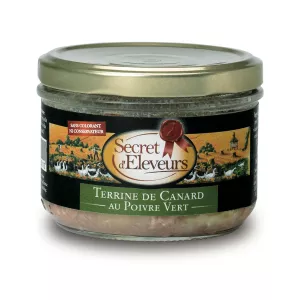 Terrine De Canard Au Poivre Vert 180g - SECRET D'ELEVEURS