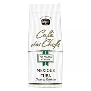 Reiner Arabica-Kaffee aus Mexiko und Kuba; Café des Chefs 250g - LEGAL