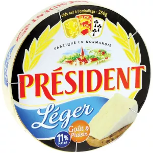 フロマージュ カマンベール レジェ 250g - PRESIDENT