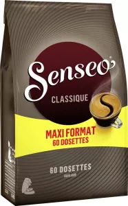 Café Dosettes Classique Compatible Senseo 60 Dosettes 416g - SENSEO