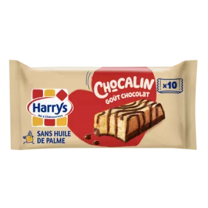 Bánh Sô Cô La Mềm Và Chocalin Không Dầu Cọ X10 -harrys - HARRY'S