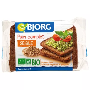 Pain complet seigle BIO 500g - BJORG