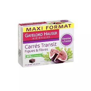 Carré Transit Figues Et Fibres 240g - Gayelord Hauser