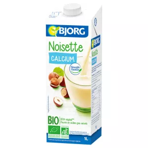 Lait de noisette calcium BIO 1L - BJORG