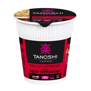 Nouilles Japonaises Saveur Boeuf Teppanyaki - TANOSHI